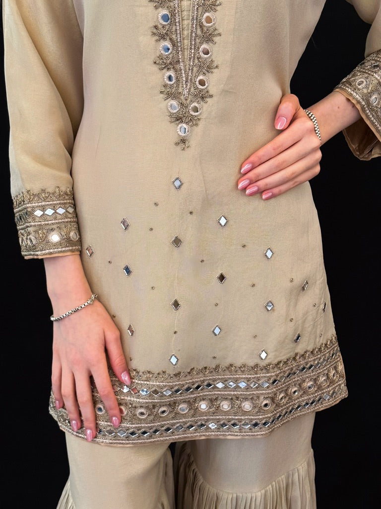Beige Sharara