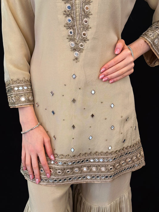 Beige Sharara